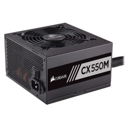 海盜船CX550M CX M系列電源 80PLUS銅牌 半模組 主動式PFC 電源產品圖片1