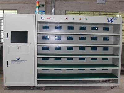 岳陽客戶定制的兩臺(tái)電池組老化柜已發(fā)貨